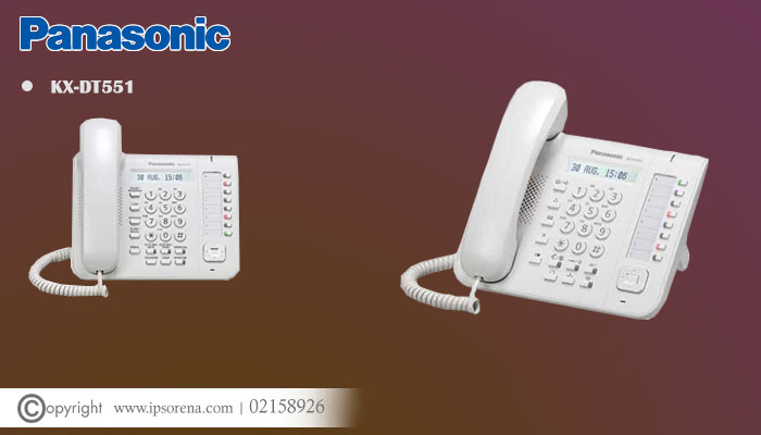 قیمت تلفن سانترال KX-DT551